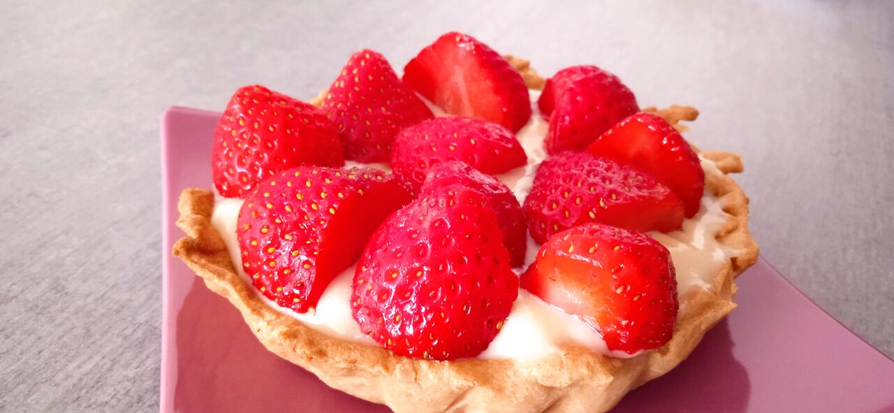 Tartelette aux fraises