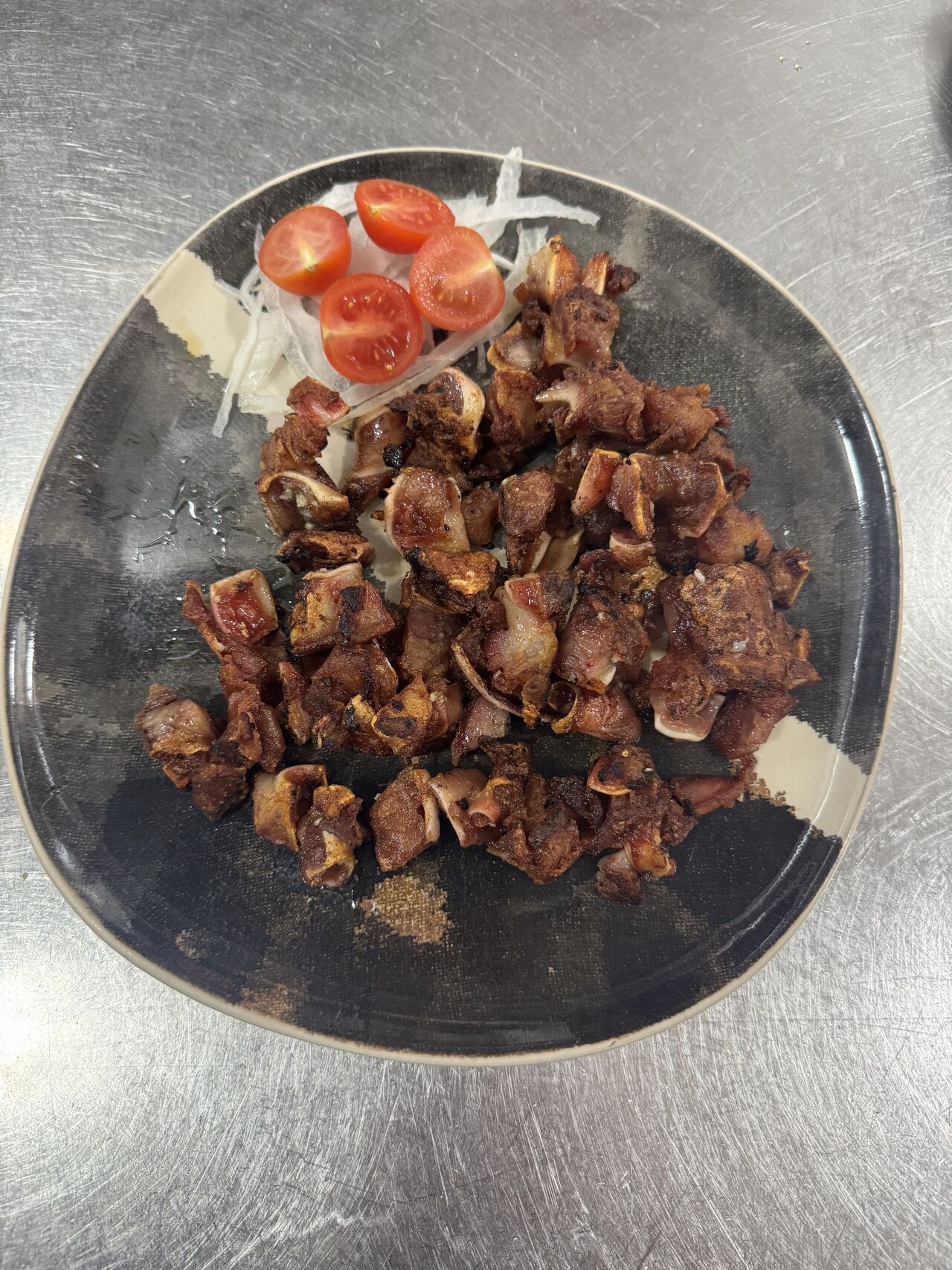 Oreja de cerdo a la plancha 