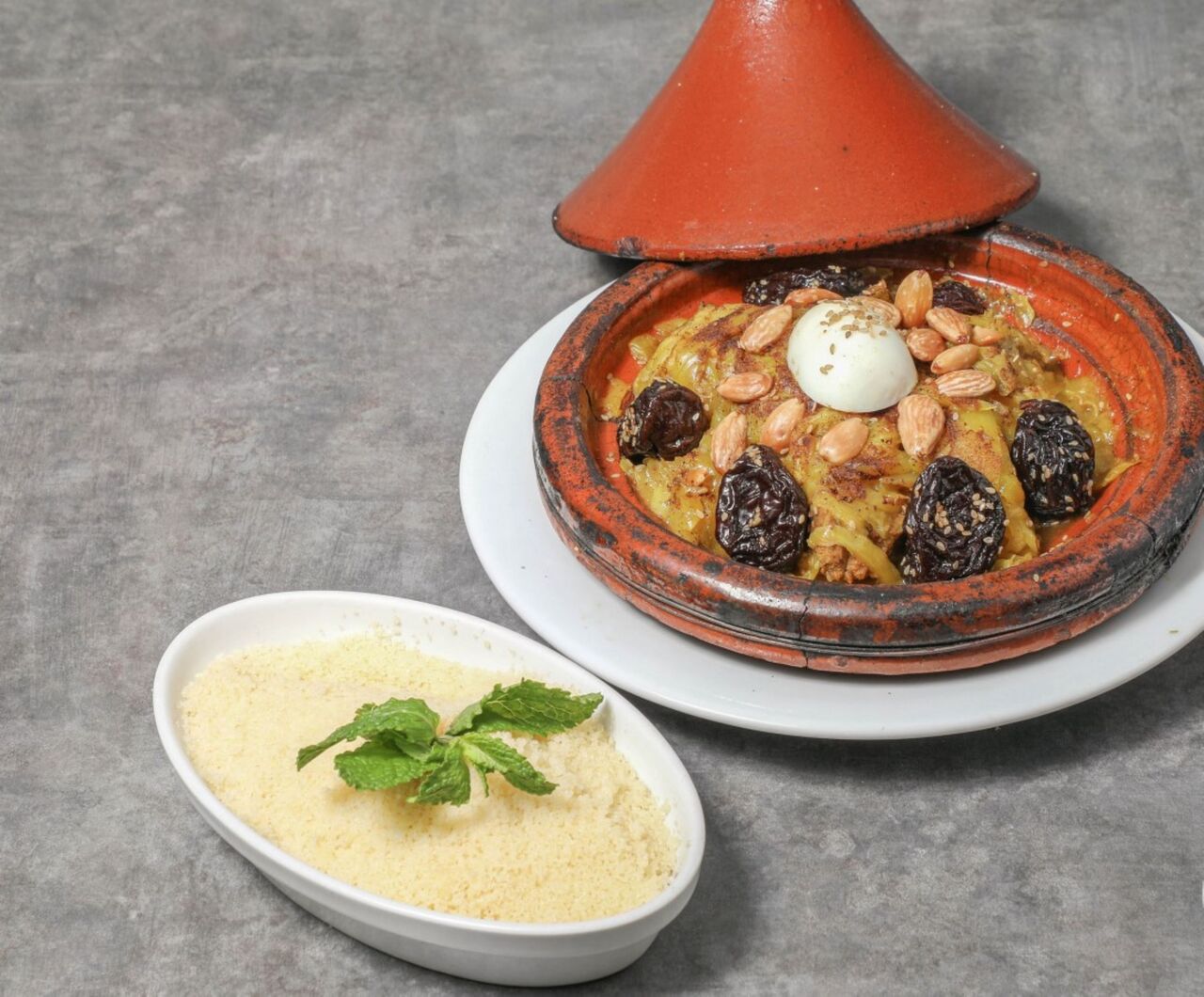 Tajine pruneau amandes