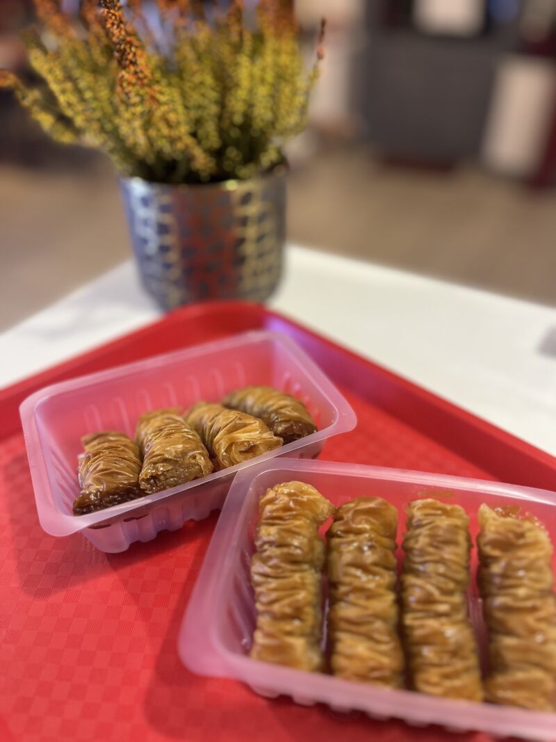 Baklavas aux noix