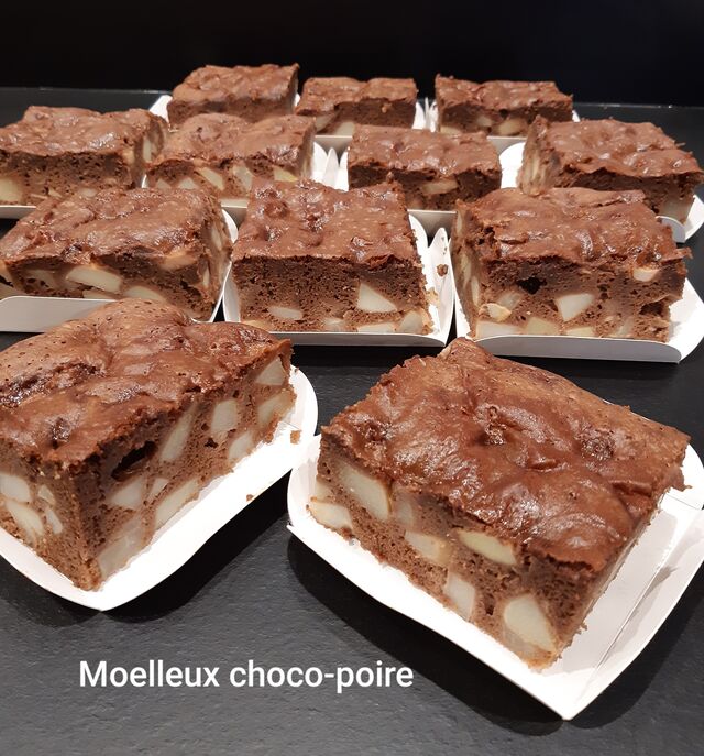 Moelleux choco-poire