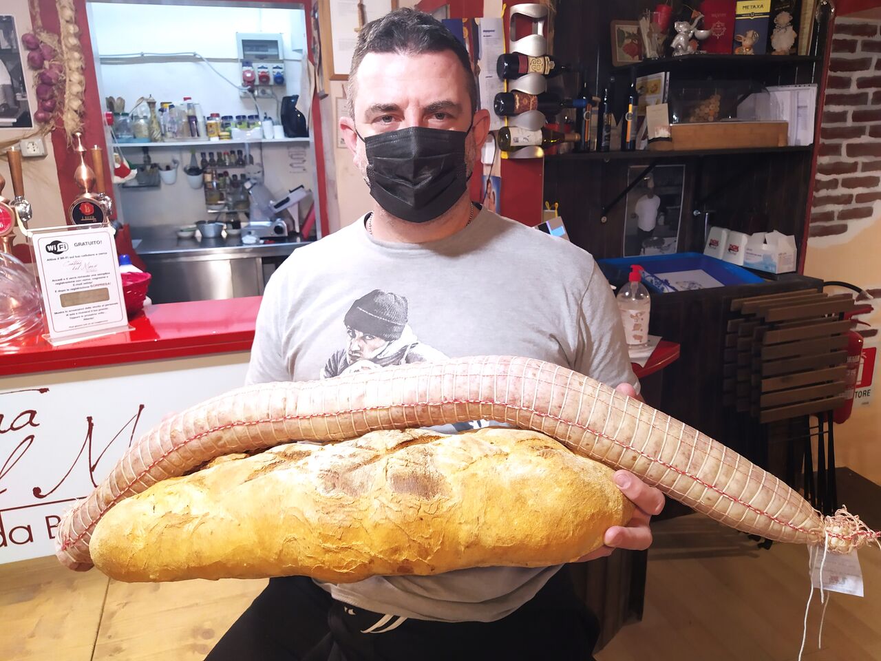 Pane e Ciauscolo artigianale 🤭