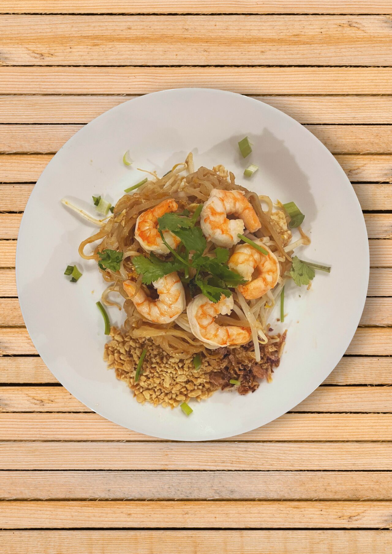 Pad Thai ( crevette oh Poulet ou vegetarian)