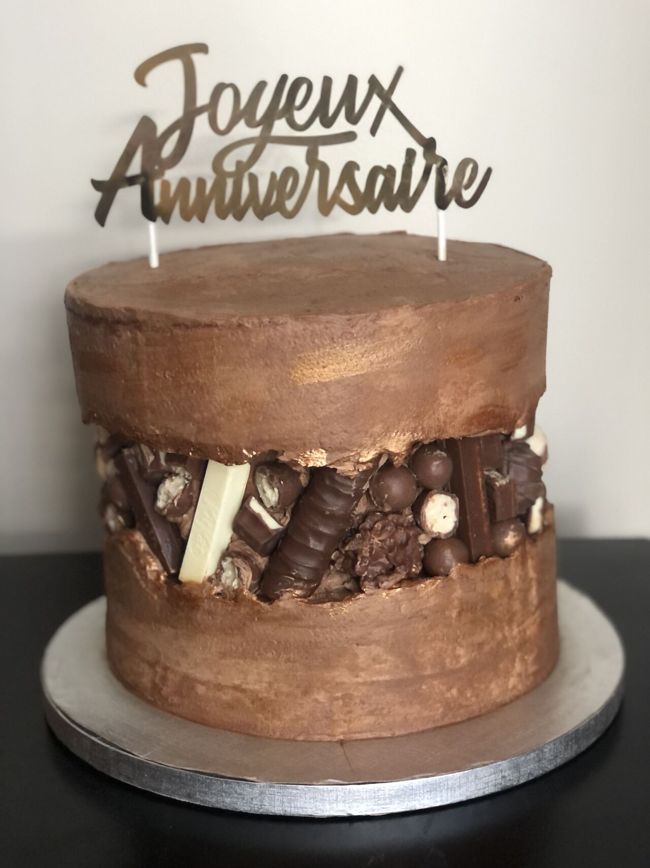 Fault Line cake chocolat 