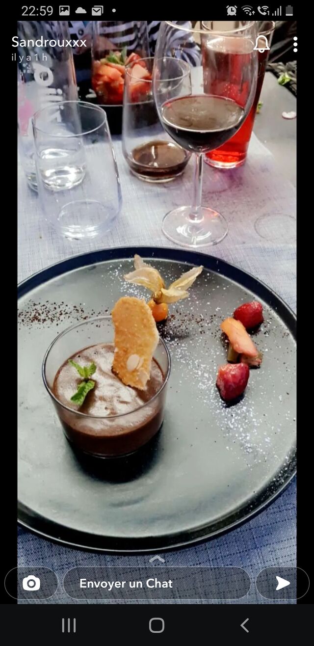 Mousse au chocolat maison