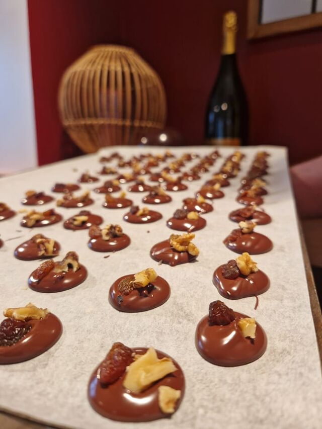 Chocolats pour terminer votre repas sur une note gourmande. 