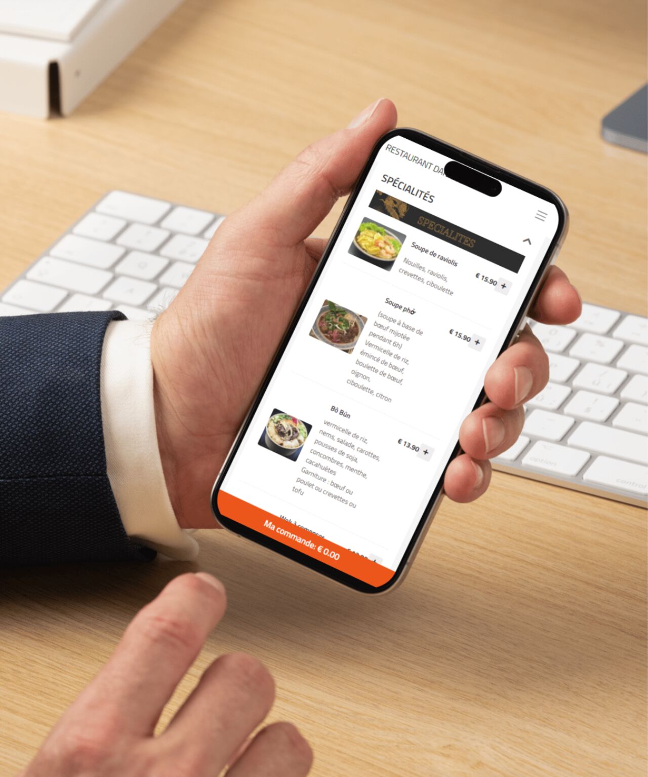 Commandez directement en ligne 🤩