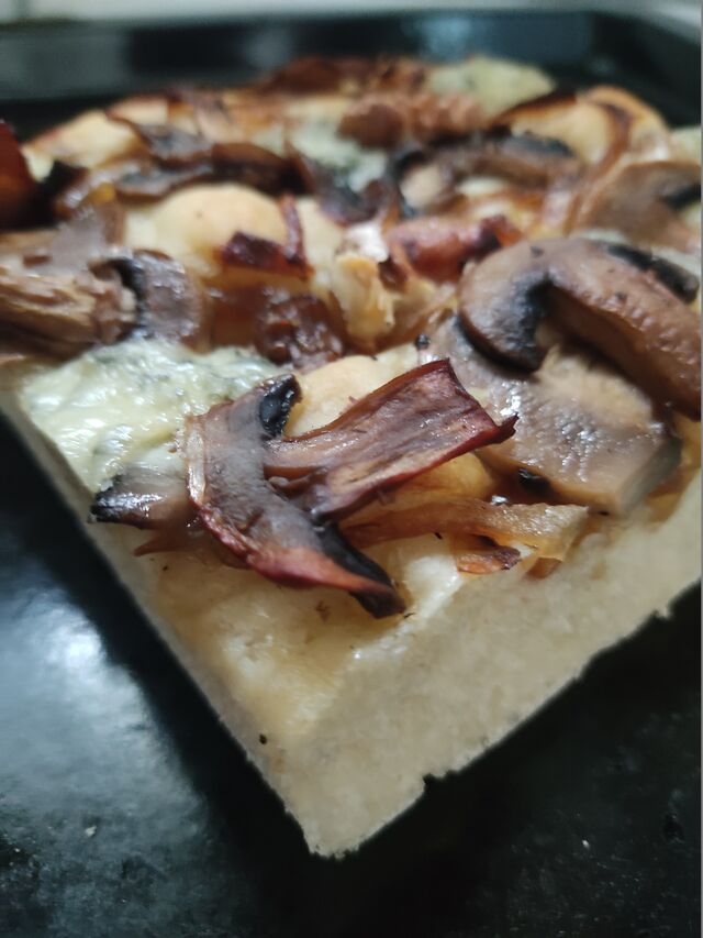 Focaccia d'automne garnie