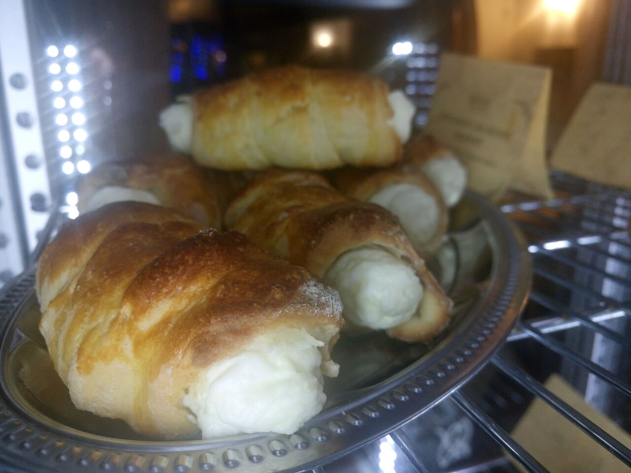 Kynuté kremrole se šlehačkou