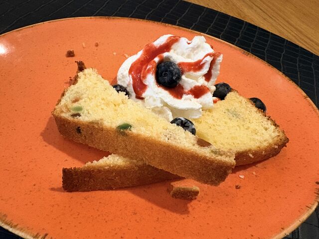 Cake au citron & fruits confits