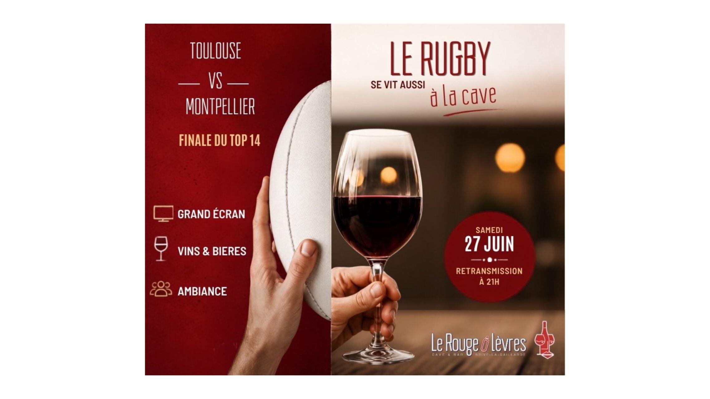 Samedi 27 Juin - Retransmission Finale TOP14