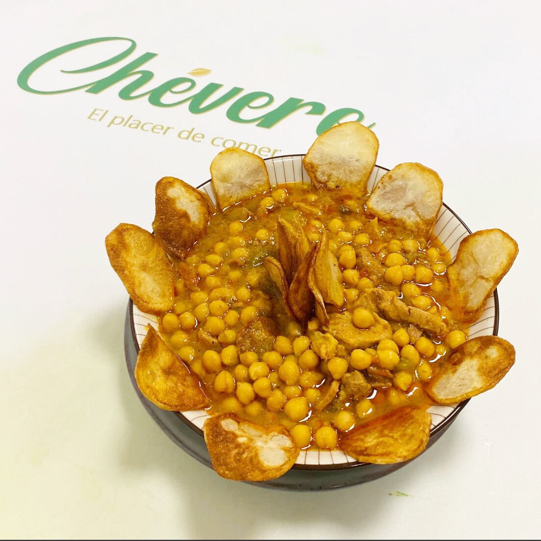 ¡Qué chévere unas garbanzas! ??