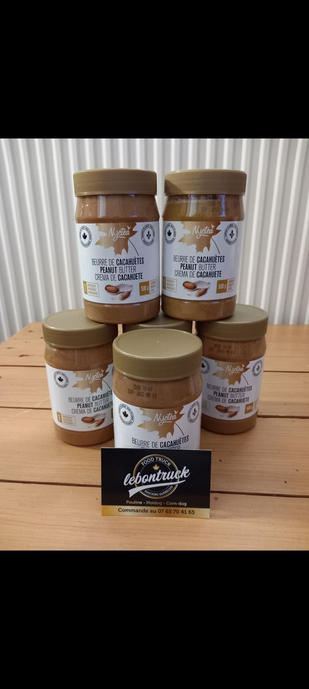 Beurre de cacahuètes crémeux 