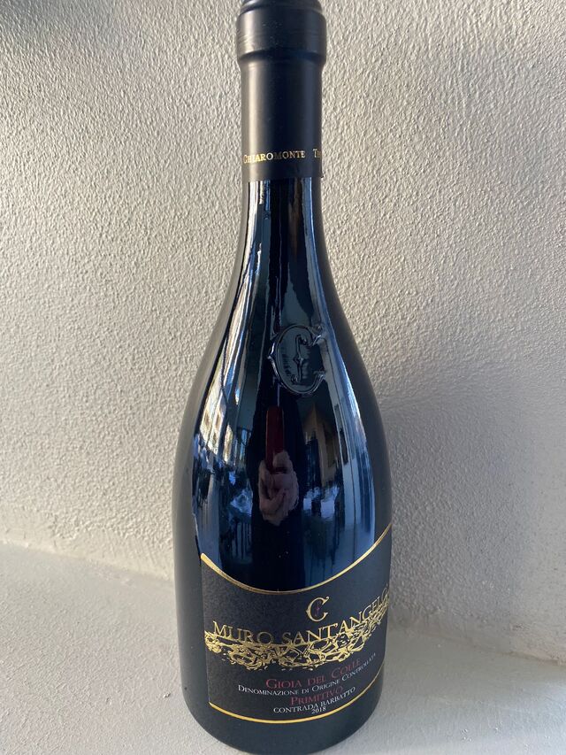 MURO SANT’ANGELO D.O.P CONTRADA BARBATTO 100% primitivo – 16.5°