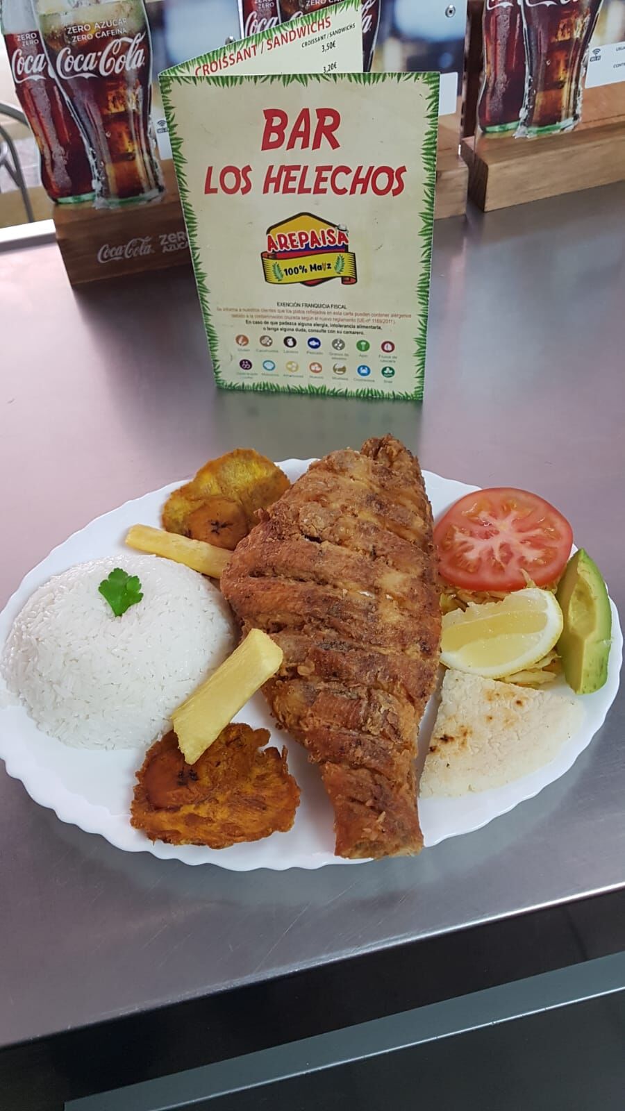 Pescado frito 