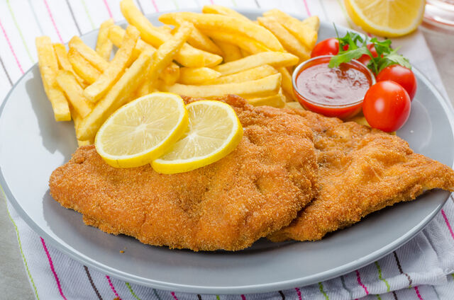 Puten schnitzel 