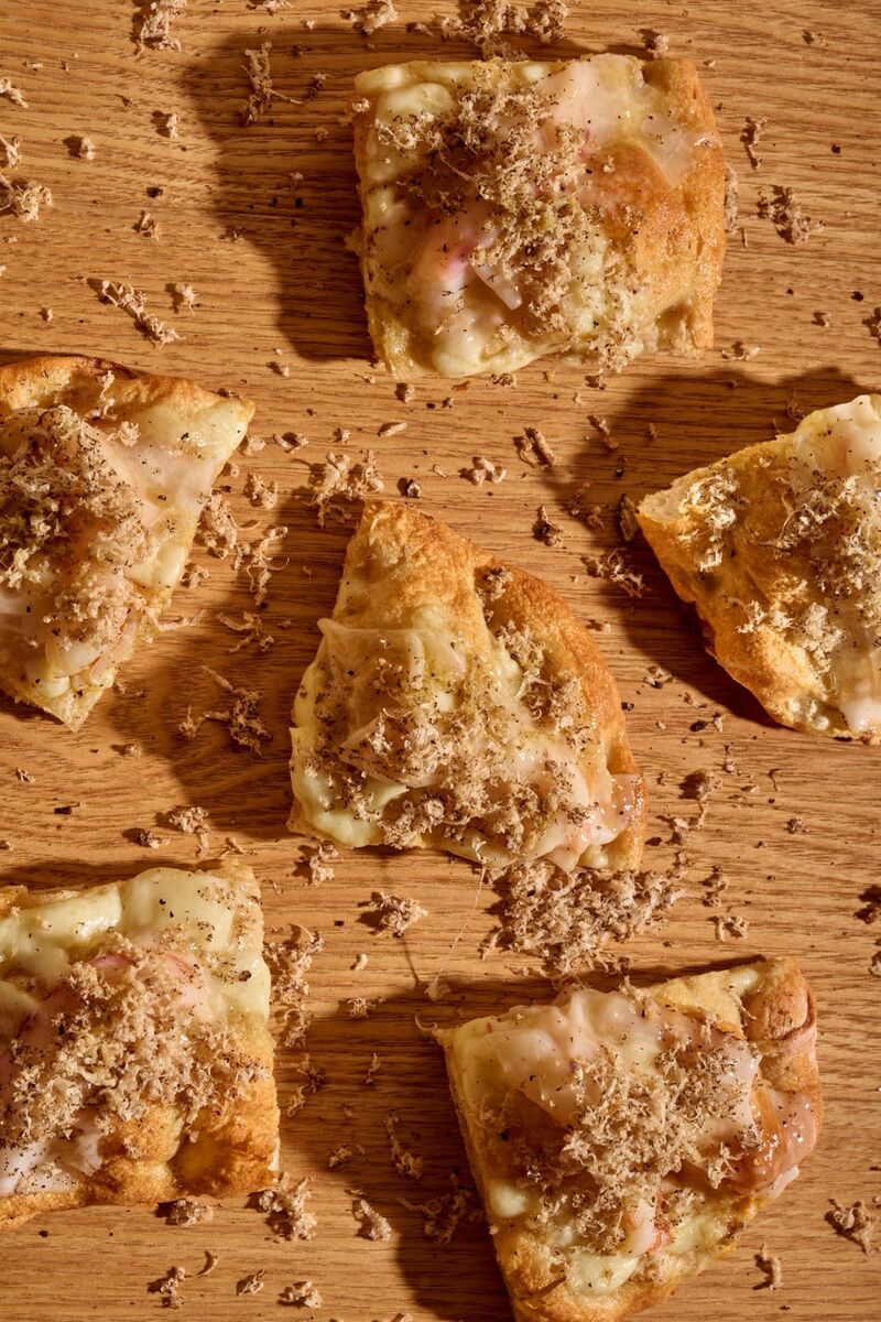 Gambero Lardo e Tartufo