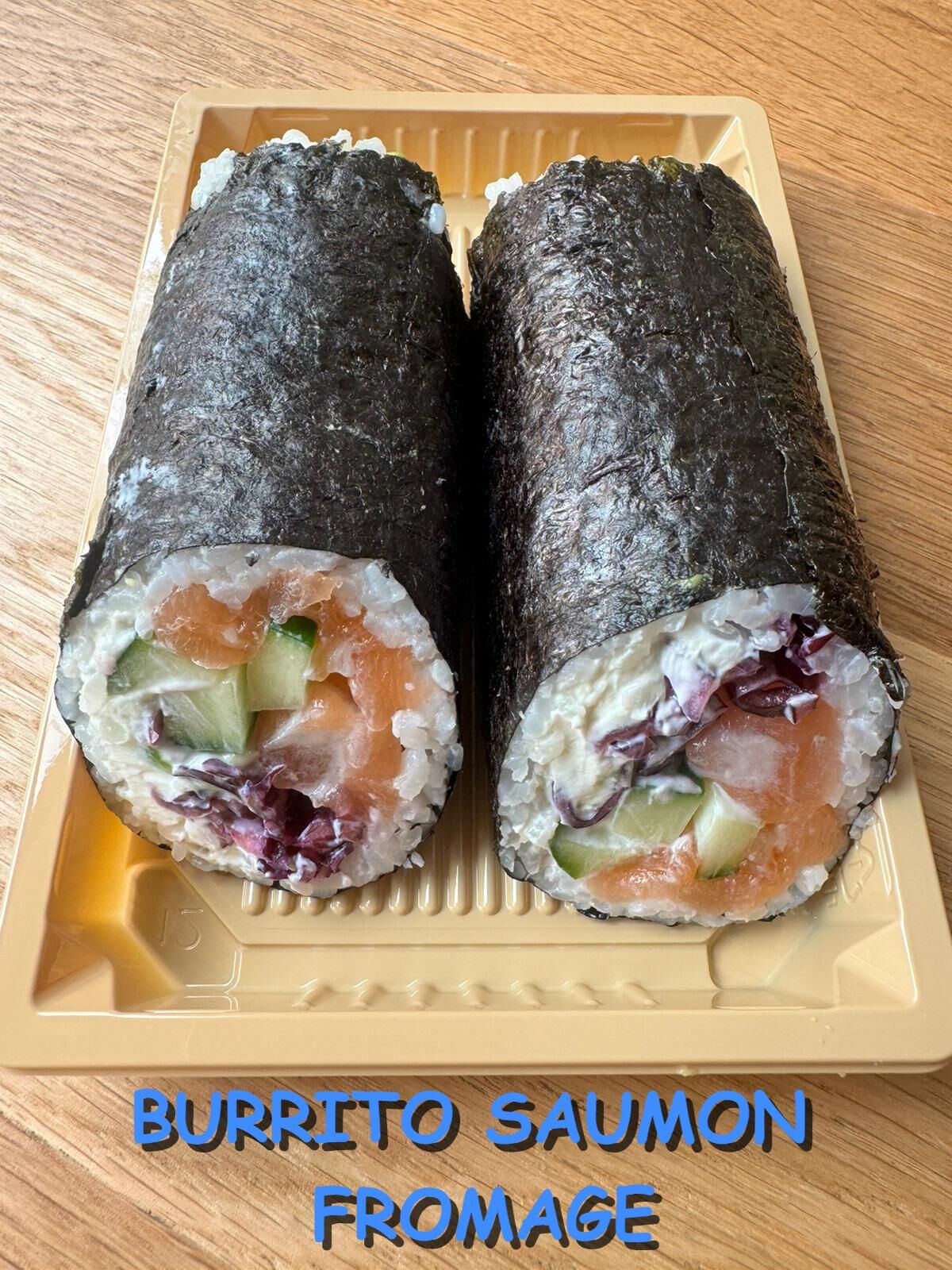 BURRITO au SAUMON & FROMAGE x 2