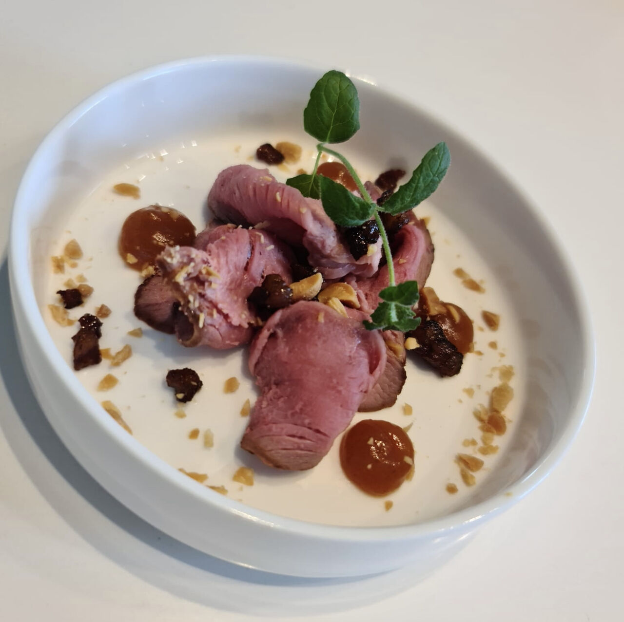 Gerookte eendenborst