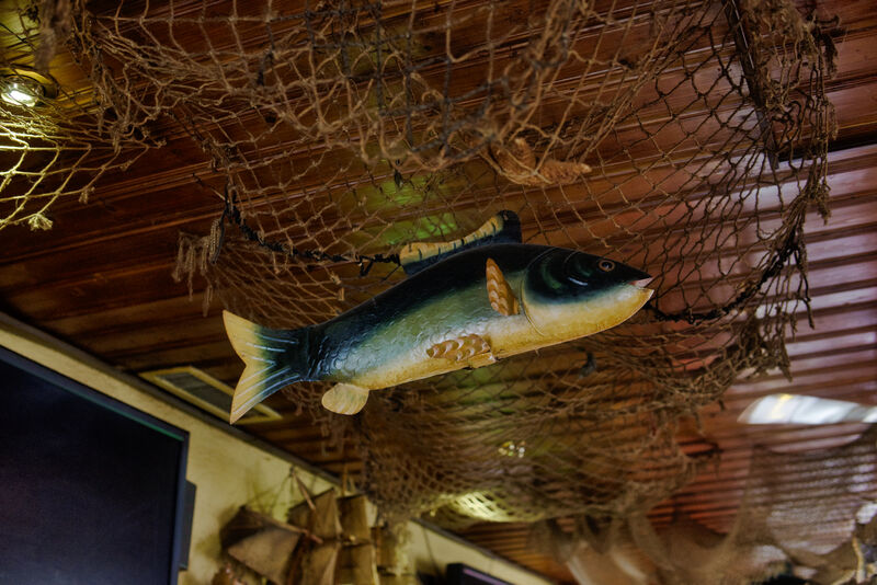 Deko (Decke) unserer Hafenkneipe