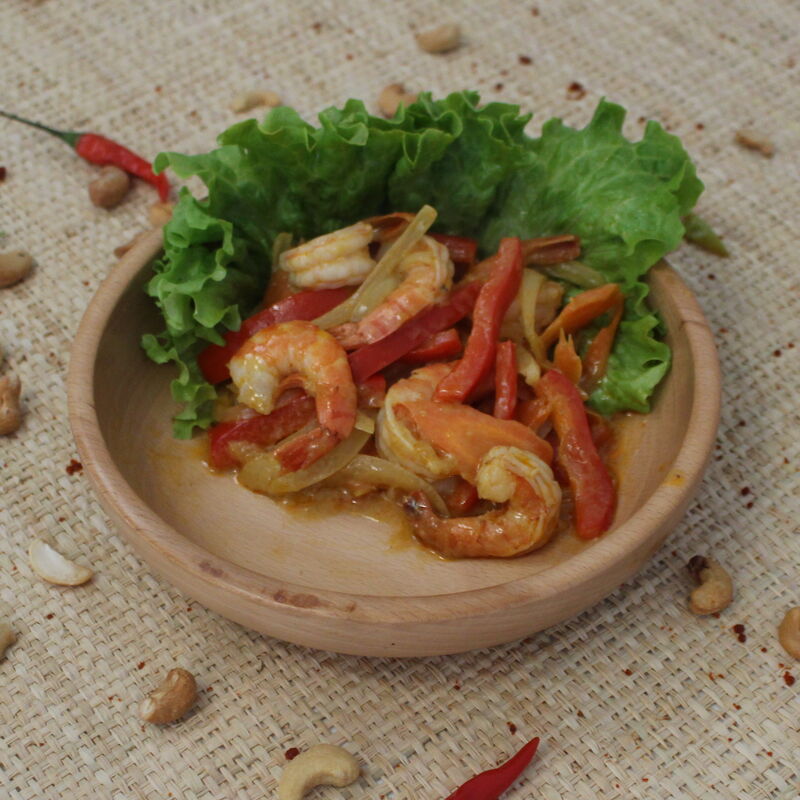 Gambas au curry
