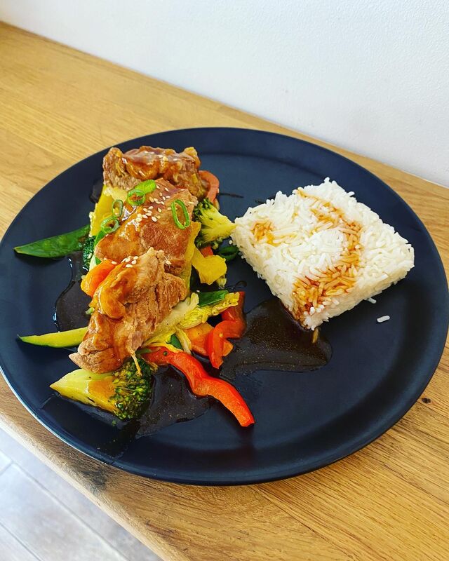 Saute de porc à l’asiatique 