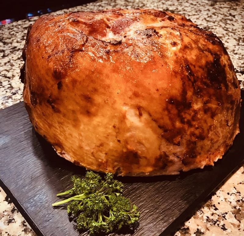 Cette semaine nous avons le jambon braisé ;-)