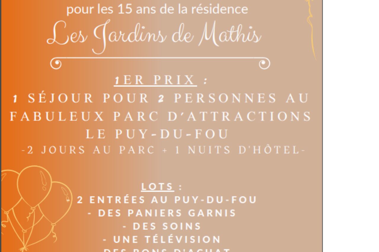 Fête des 15 ans de la Résidence Mathis