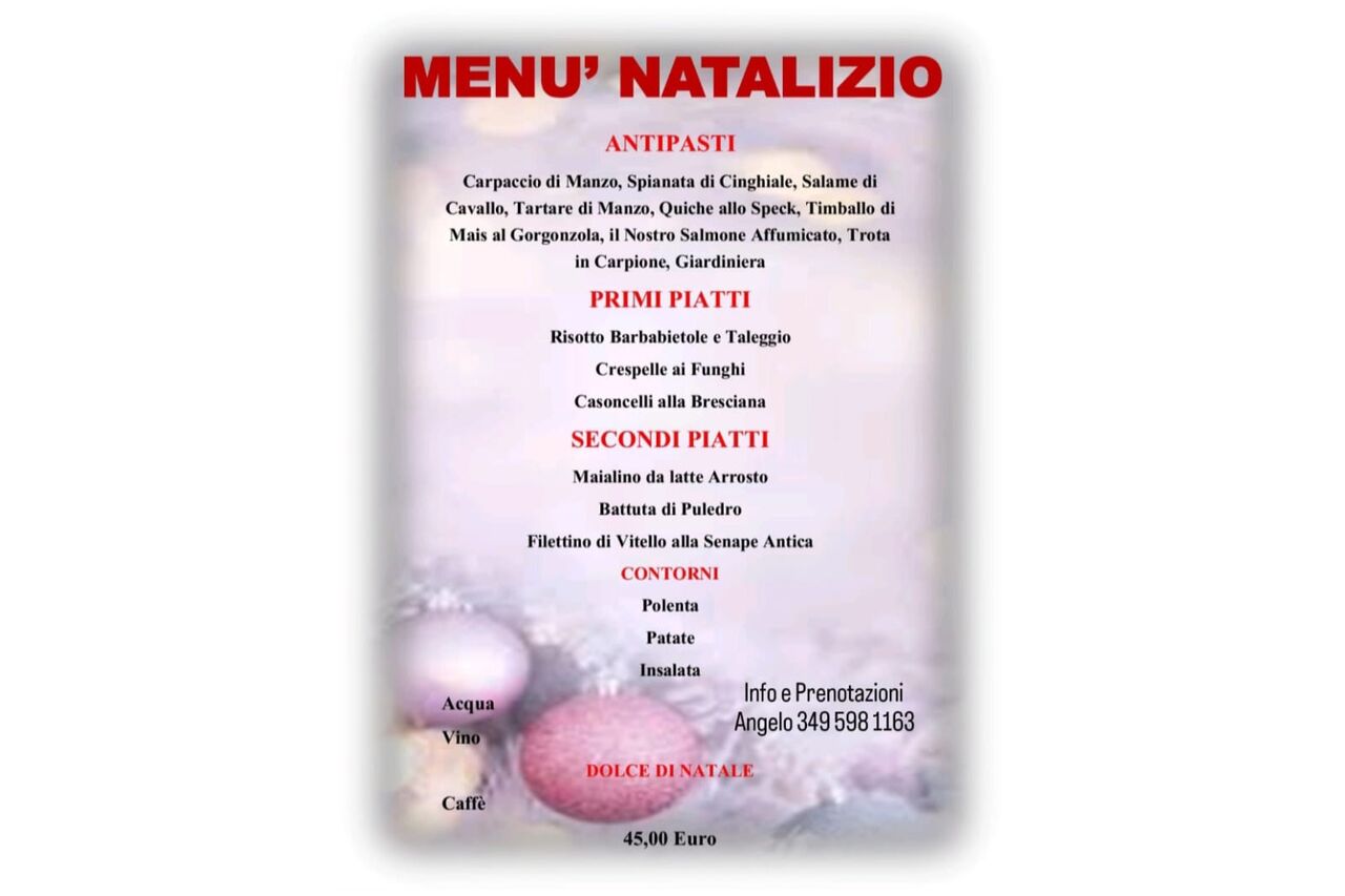 PRANZO DI NATALE
