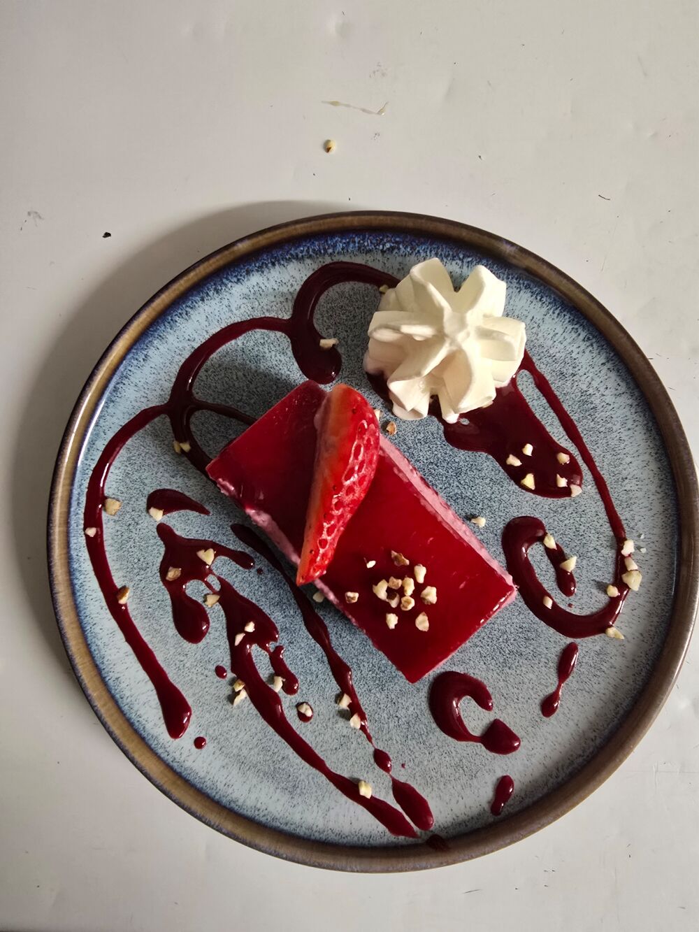 entremet fruit rouge