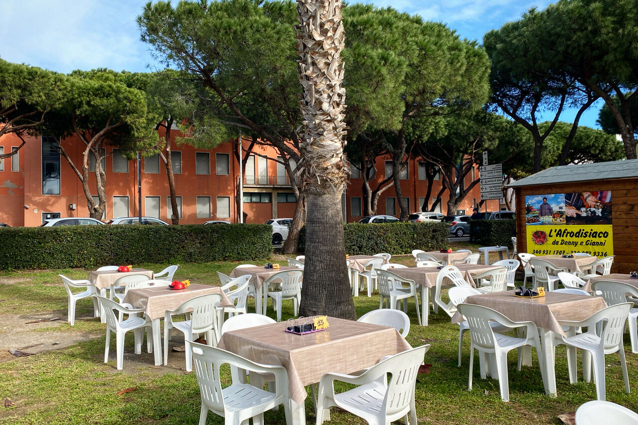 Chiosco loc. Su Siccu (Fronte parco)