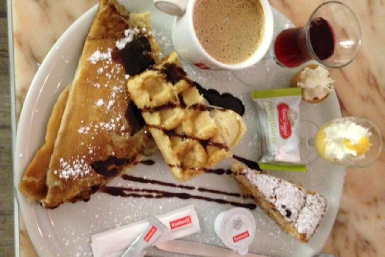 Koffie van het huis aan 7€