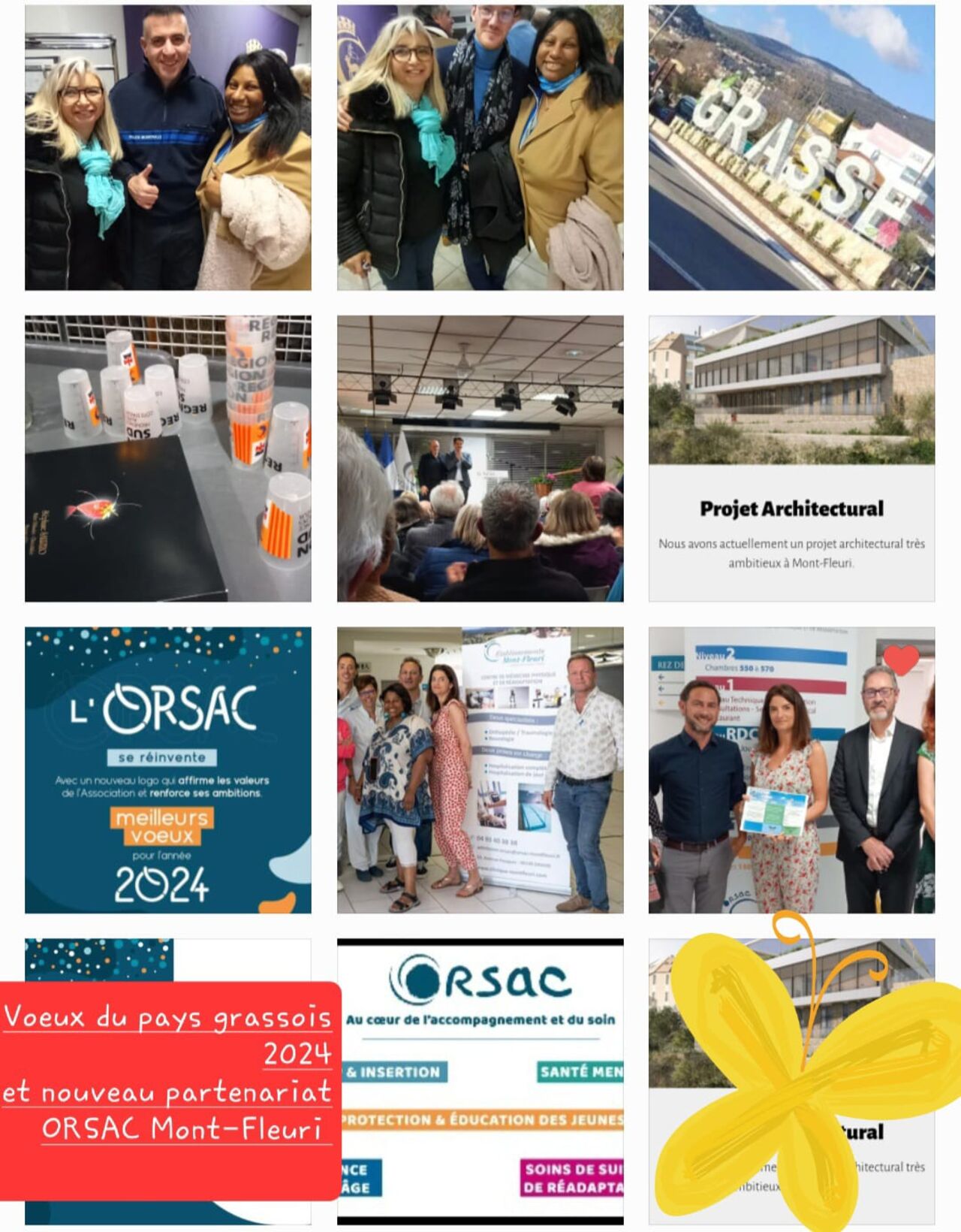 AU PRINTEMPS 2024 : PERMANENCES MENSUELLES le dernier mercredi du mois à ORSAC MONTFLEURI DE GRASSE