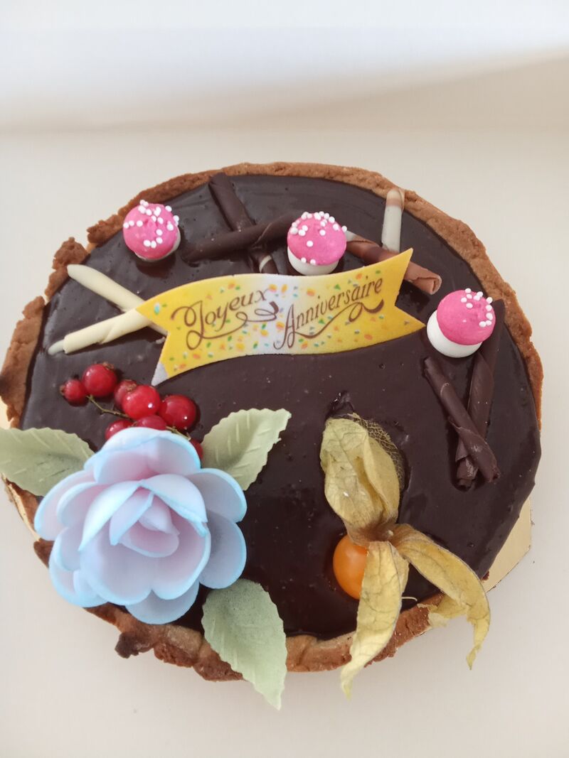 tarte chocolat