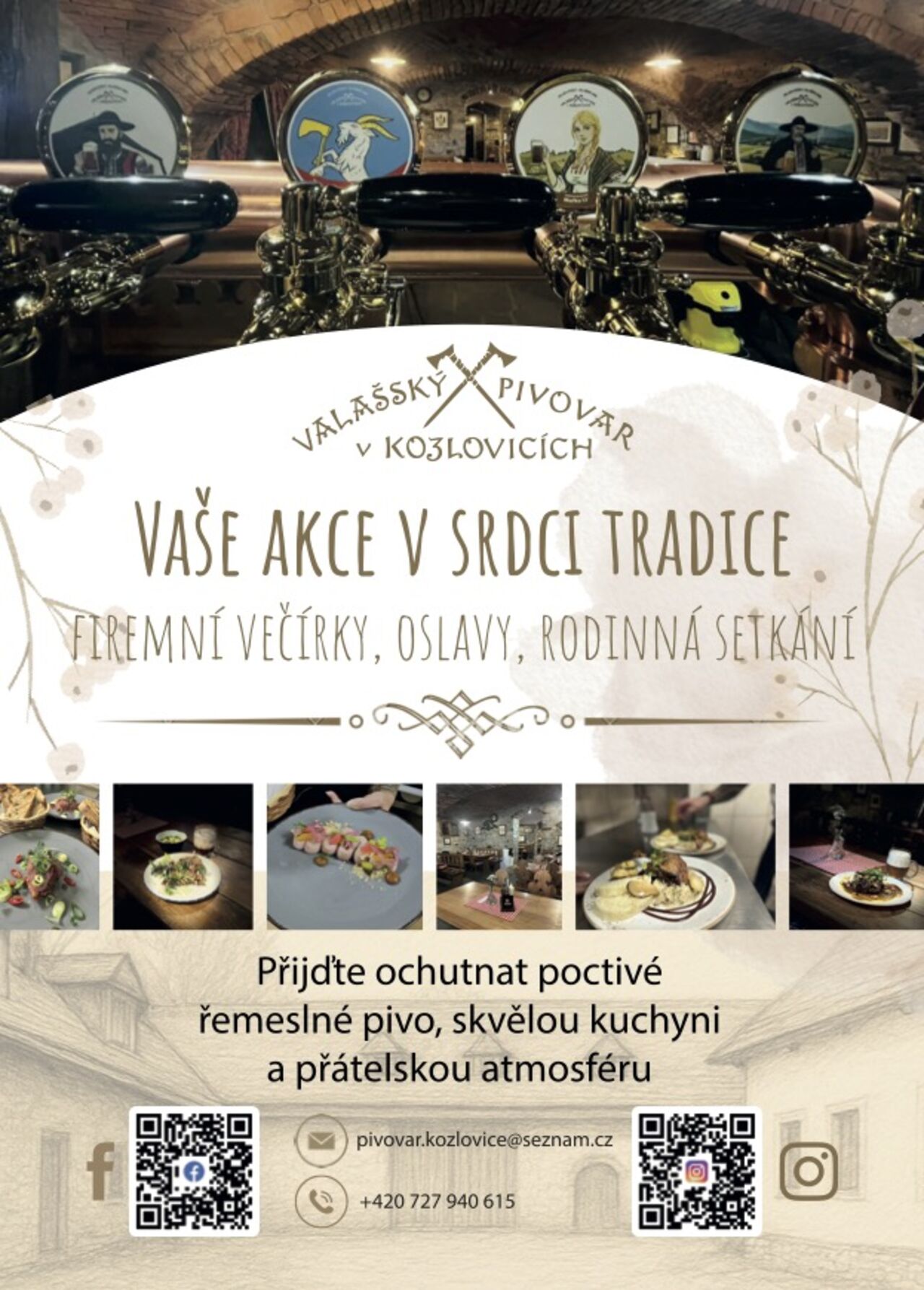 VAŠE AKCE V SRDCI TRADICE