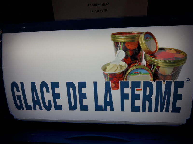 Retrouvez les glaces de la ferme ??