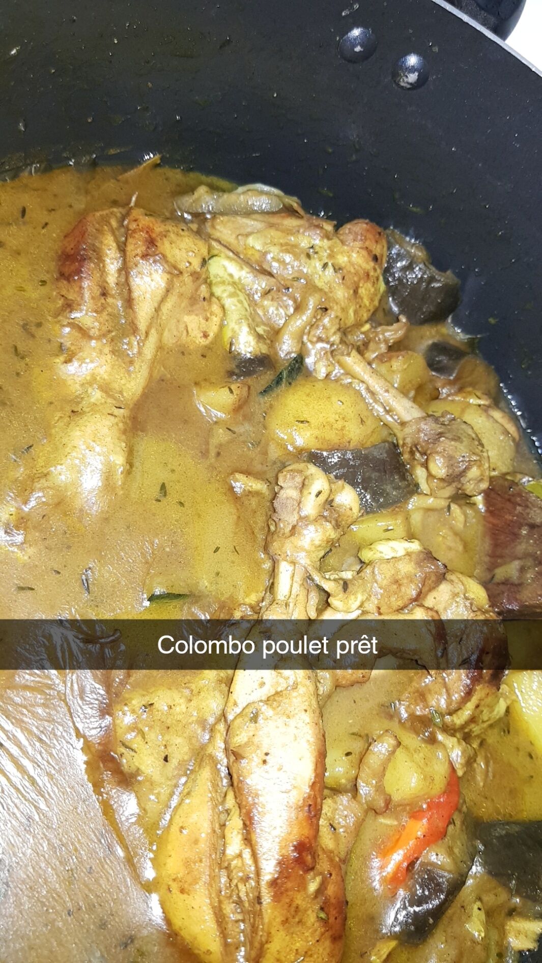 Colombo poulet 