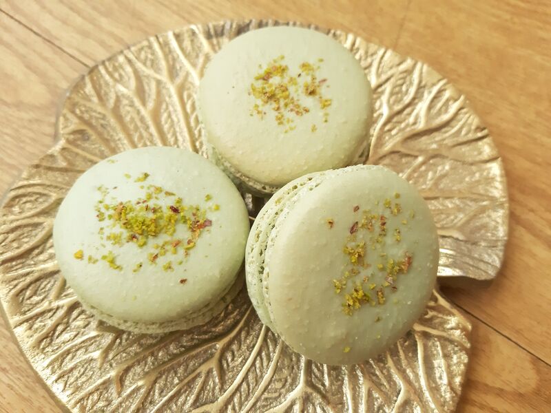 Macarons à la pistache