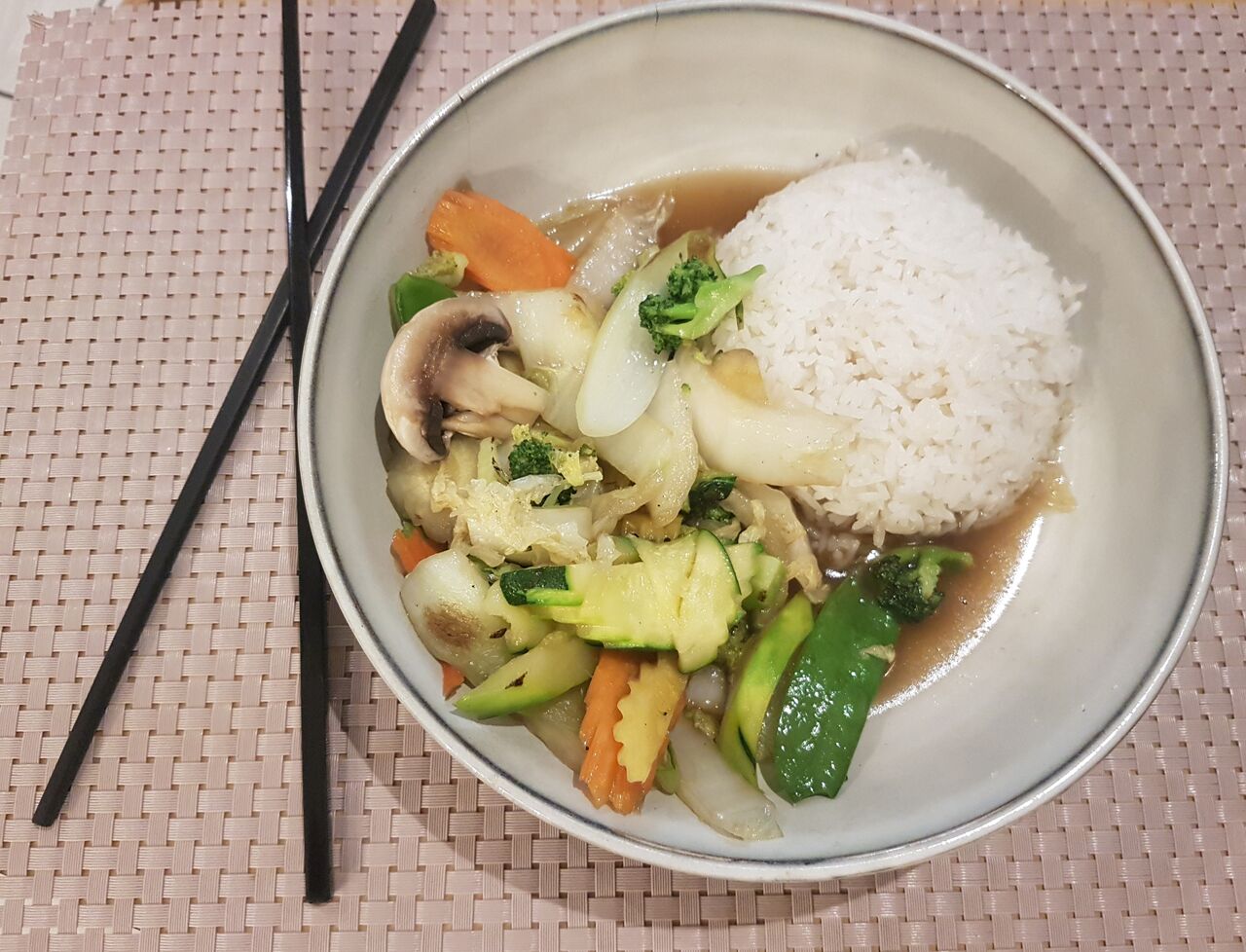 Wok au poulet