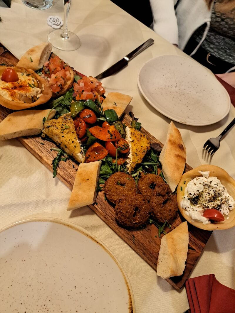 Vorspeisenplatte für 2 Personen