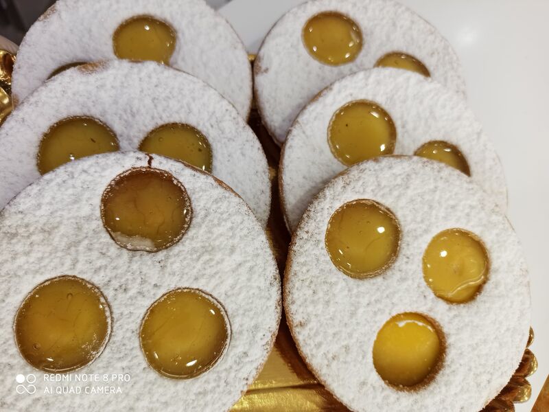 Sablé fourrée au citron
100% fait maison 