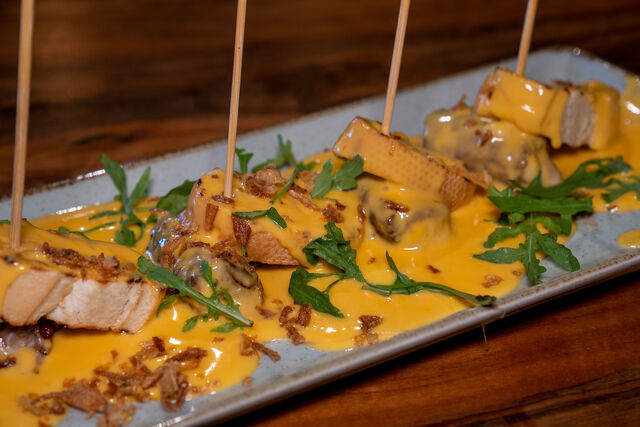 Roulade de filet bœuf au cheddar