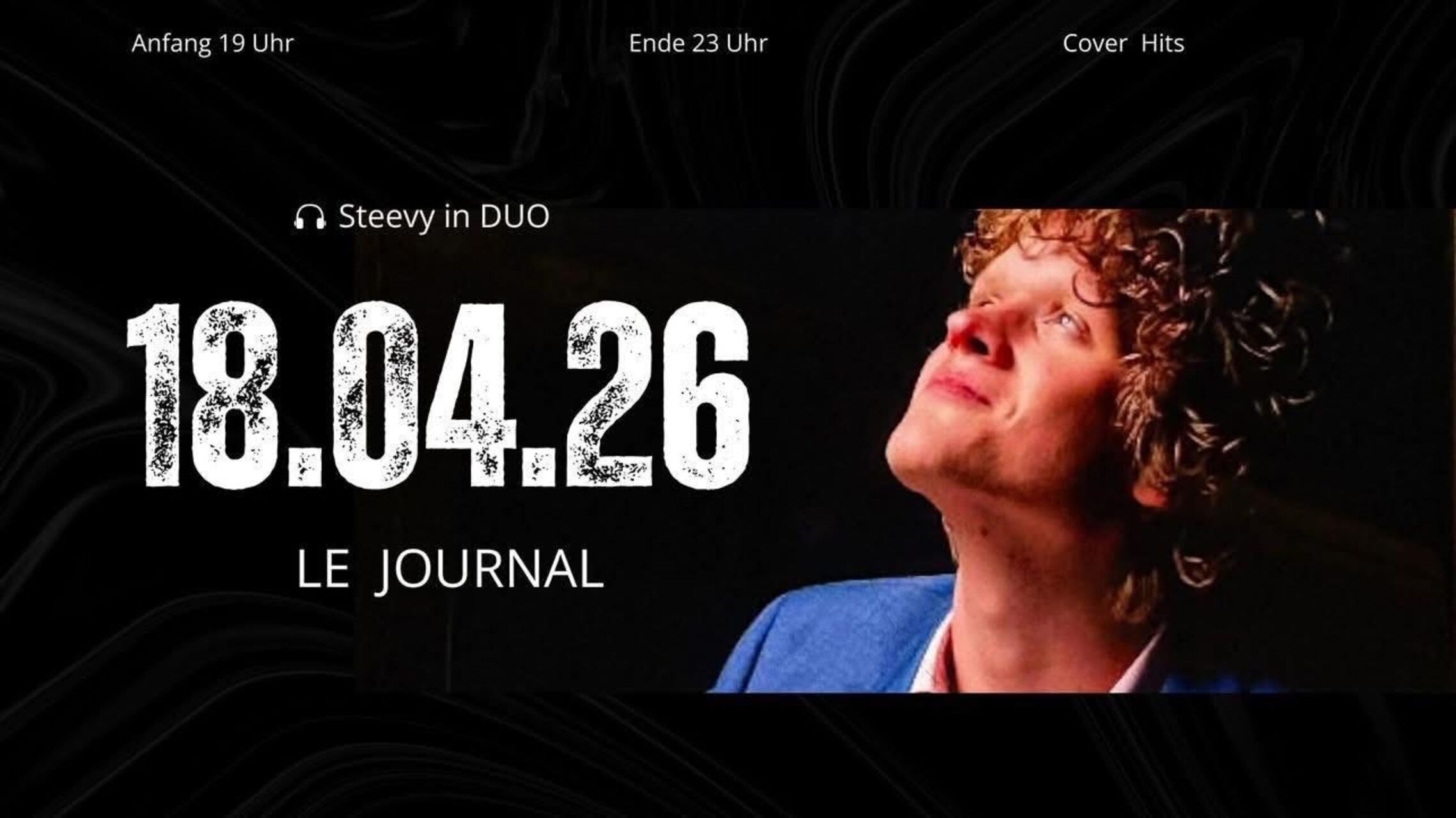 18.4. Stevie X live im le Journal
