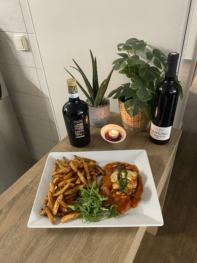 Pirandelo cuit au feu de bois