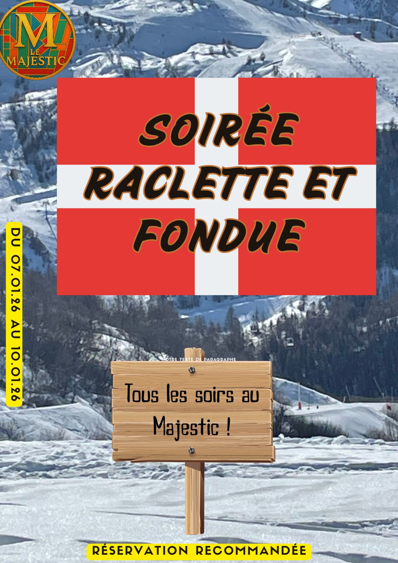 Raclette et Fondue !