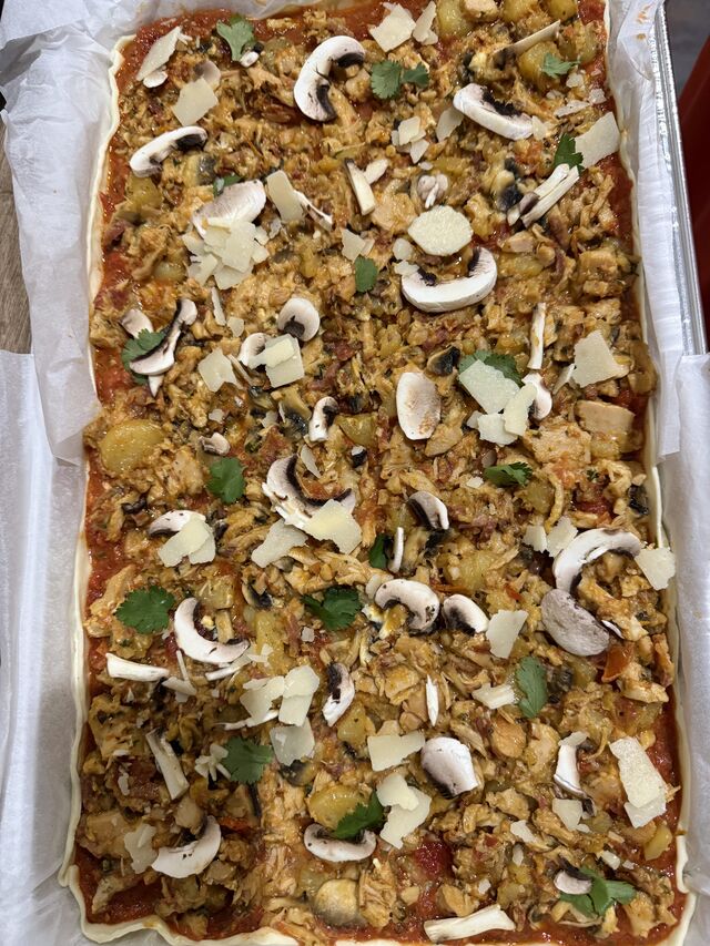 Cuite au feu de bois 😋🔥