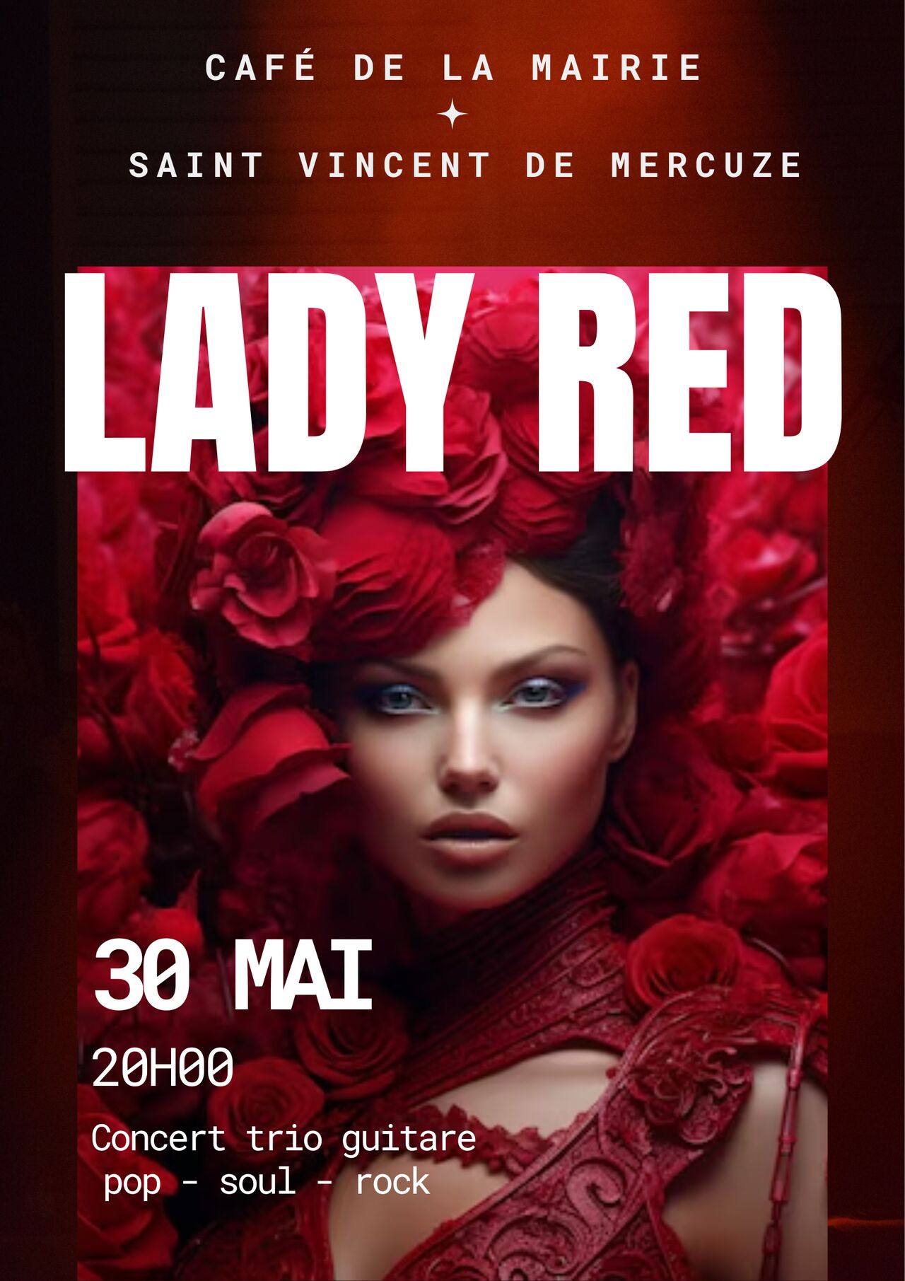 CONCERT LADY RED