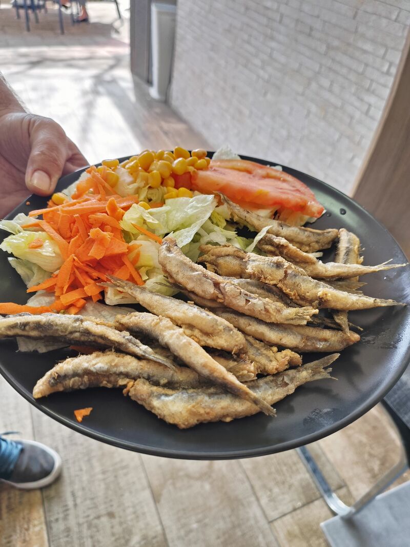 Boquerones fritos
