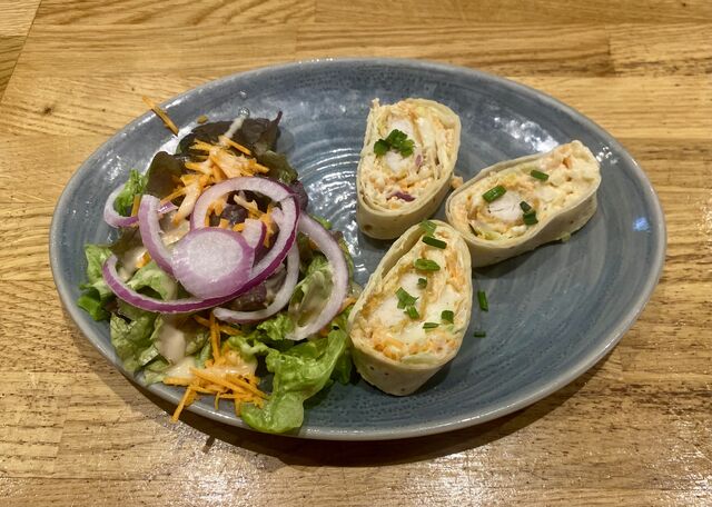 Wrap de poulet et chèvre 