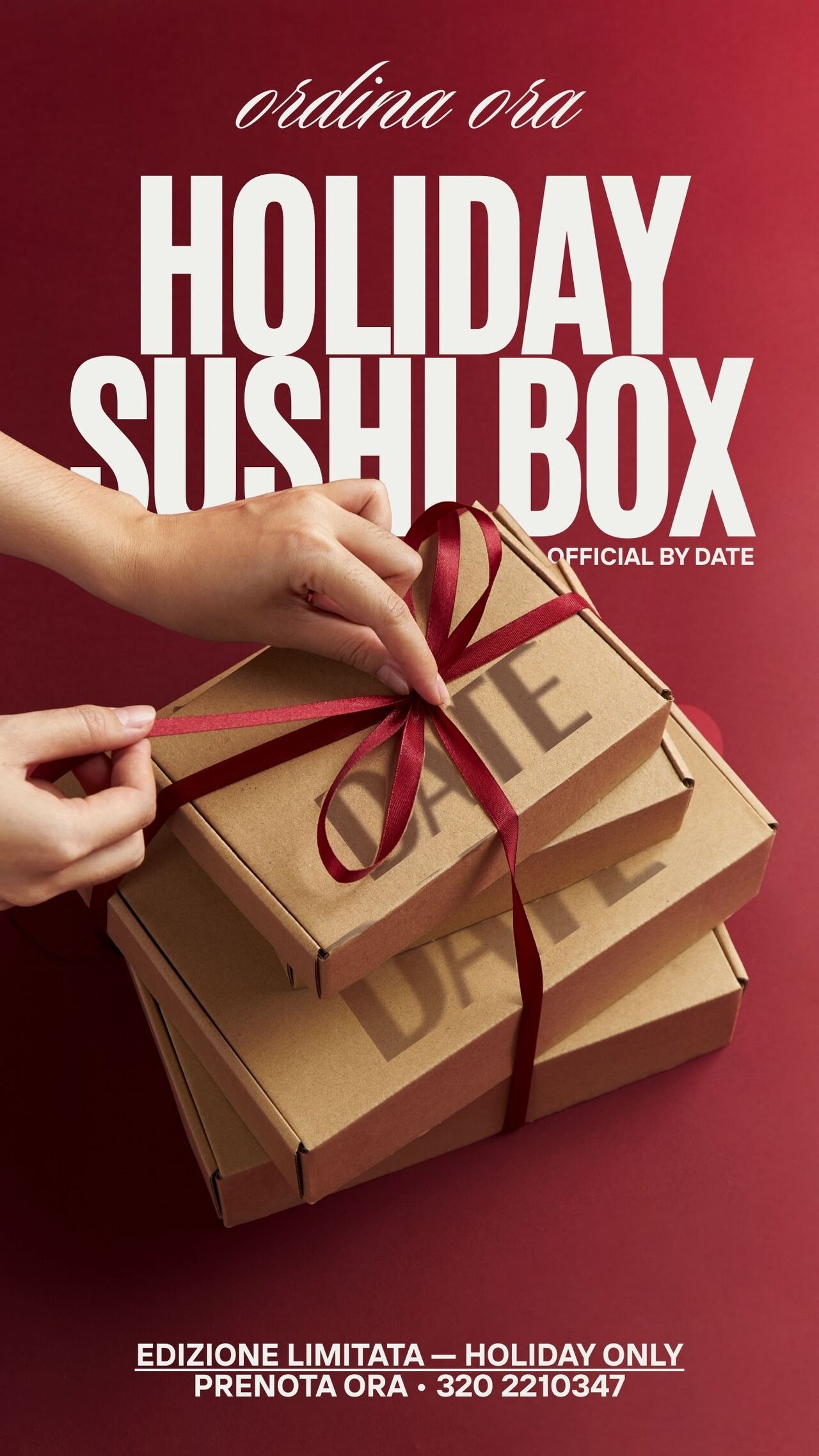 HOLIDAY SUSHI BOX